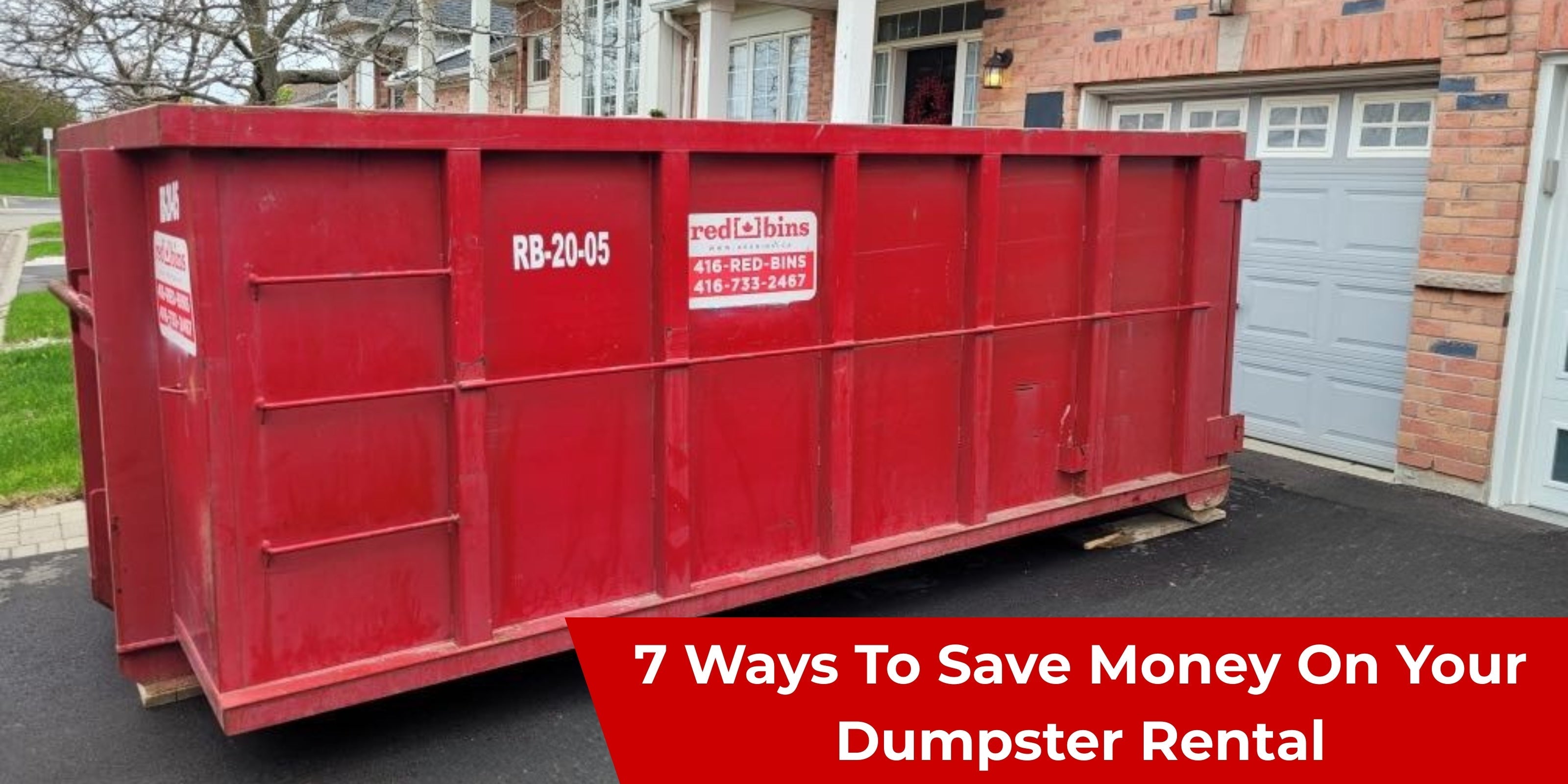 7 Ways To Save Money On Your Dumpster Rental
