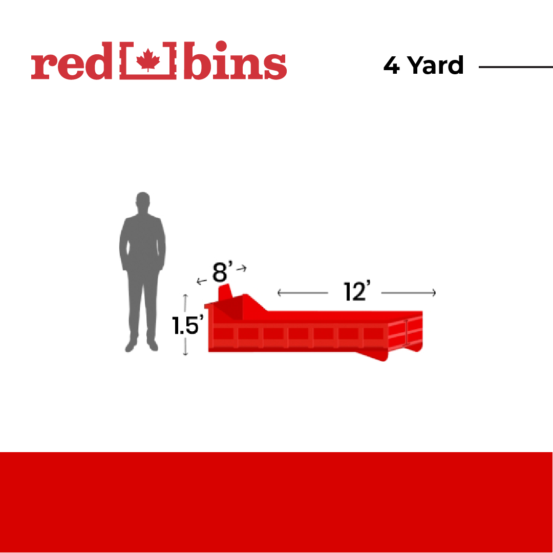3 - Day Bin Rental (4 Yard Mixed Waste)